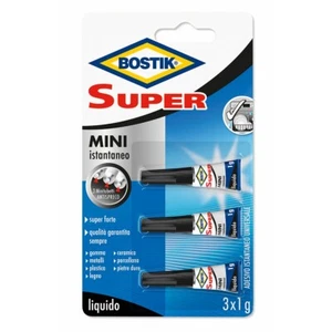 BOSTIK- "Super Mini" 3X1 Gr. Colla Cianoacrilica Adesivo Efficace Antispreco - Bild 1 von 1
