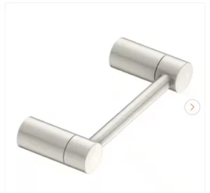 Moen YB0408BN Align Pivoting Double Post Toilet Paper Holder Brushed Nickel NEW - Picture 1 of 6