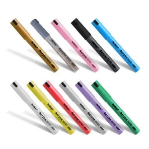Acrylic Paint Pens with Water Based Ink for Painting on Various Surfaces - Picture 1 of 12