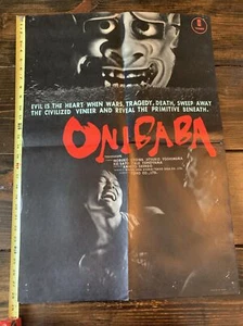 Onibaba 1964 Original Film Poster Japan 20""x28,5"" SELTEN Horror Kaneto Shindo - Bild 1 von 12