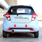 Rear Center Bumper UNPAINTED Muffler Black Cover For 13 Chevy Chevrolet Spark