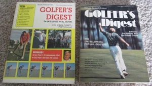 2 EDITIONS OF GOLFER'S DIGEST 5TH & 7TH EDITIONS, WRAPPERS LOTS OF INFORMATION - Picture 1 of 10