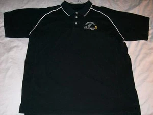 SPURS San Antonio NBA 2007 Champions Black Basketball Polo Shirt Men's XL used - Picture 1 of 2