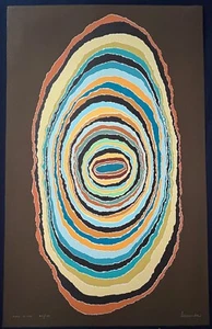 ARTHUR SECUNDA Serigrafie RINGE OF TIME 144/160 Bleistift signiert/nummeriert/betitelt - Bild 1 von 9