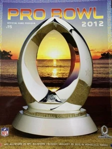 2012 NFL PRO BOWL GAME PROGRAM FEATURES ALL STAR PLAYERS & MORE LIMITED PRINT - Picture 1 of 1
