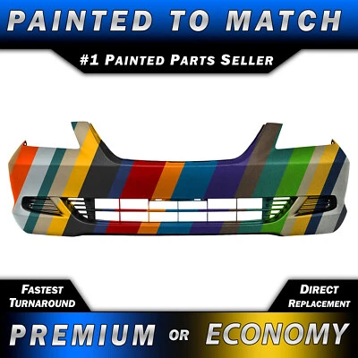 NEW Painted To Match Front Bumper Cover Fascia for 2005-2007 Honda Odyssey Van Foto 1 de 4