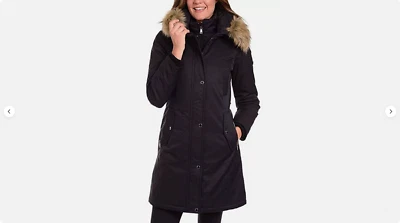 1 Parka Madison Expedition Heritage Collection para mujer (negra, pequeña) nueva con etiquetas Foto 1 de 3