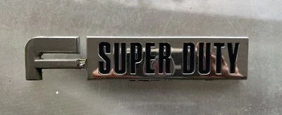 1987-1991 Ford F-Series F Super Duty Fender Emblem Badge Logo E8TB-16702-BC OEM - Image 1 of 4