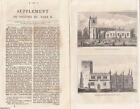 STAVELY CHURCH, DERBYSHIRE. AN ORIGINAL ARTICLE FROM THE GENTLEMAN'S MAGAZINE, 1