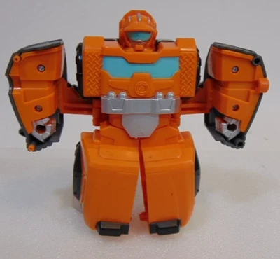 Transformers Rescue Bots Salvage Cement Concrete Construction Mixer Truck VTG - Image 1 of 4