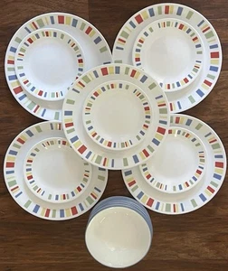 Corelle MEMPHIS Set di piatti per pane zuppa ciotole per cereali se 5 + 3 ciotole extra - Foto 1 di 9