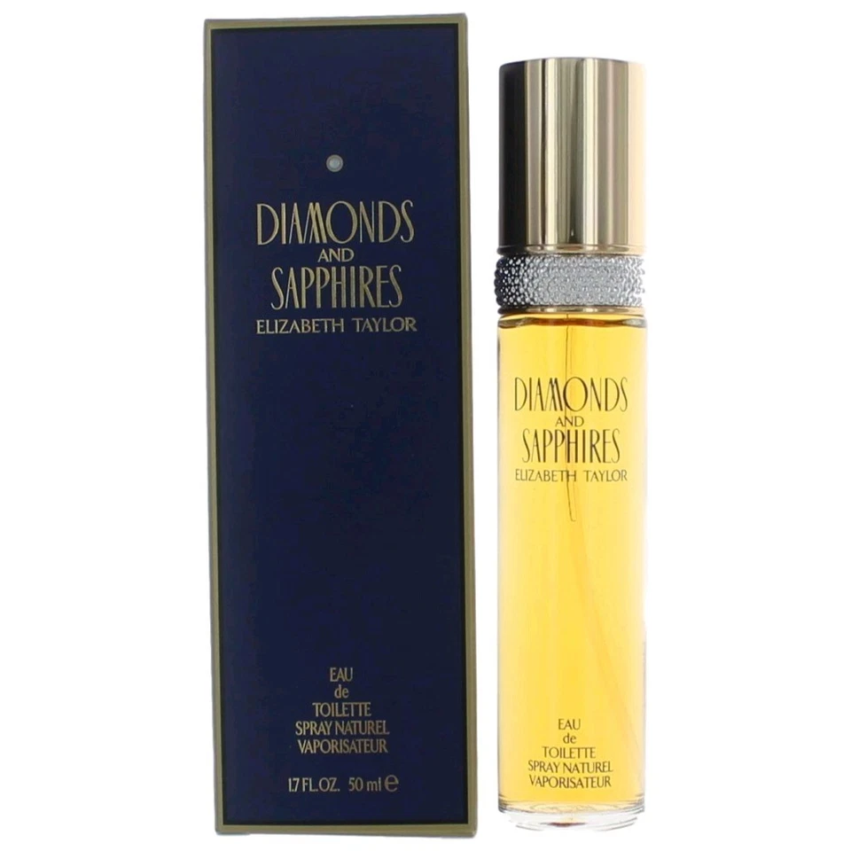 Diamonds & Sapphires de Elizabeth Taylor, spray EDT de 1,7 oz para mujer Foto 1 de 1