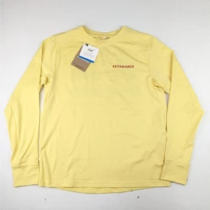Patagonia Youth LS Capilene Shirt - Mulled Yellow - How to Heal - M(10) - Picture 1 of 6