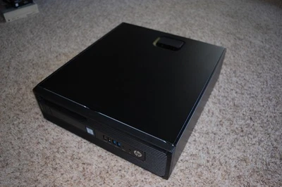 HP  Z240 SFF Desktop Xeon  E3-1240 v5 @ 3.50 16GB ECC 256GB NVME GeForce 210 1GB - Image 1 of 4