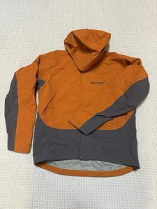 Marmot men’s Gore-Tex performance jacket, orange and grey. Small. - Picture 1 of 11