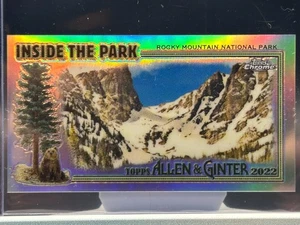 2022 Topps Allen & Ginter Rocky Mountain National Park Chrome Mini #ITP-4 - Bild 1 von 2