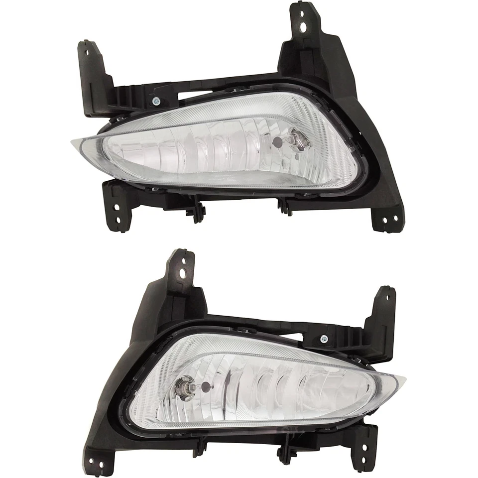Fog Light Set For 2017-2020 Buick Encore Front Driver and Passenger Side CAPA - Image 1 of 4