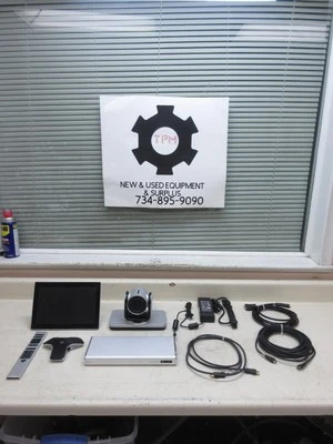 Polycom RealPresence Group 500 EagleEye MPTZ-10 Video Conference System w Cables - Image 1 of 4