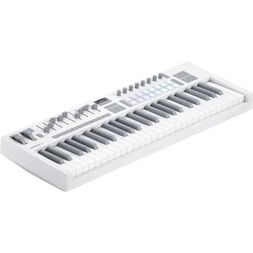 Novation Launchkey 49 [MK4] Keyboard Controller - White - Image 1 of 4