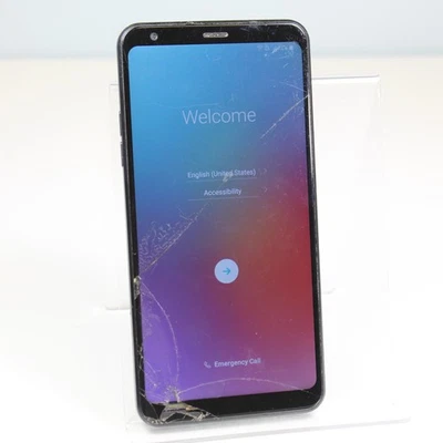 Smartphone LG Stylo 5 L722DL Tracfone 4G LTE Preto 32GB Para Peças - Imagem 1 de 4