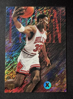 1994-95 SkyBox Emotion Basketball Xcited Scottie Pippen Insert Card #13 - Image 1 of 2