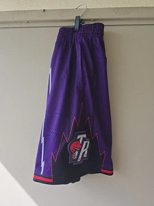 Mens Mitchell & Ness NBA Swingman Shorts 1998-99 Toronto Raptors XXL - Picture 1 of 2