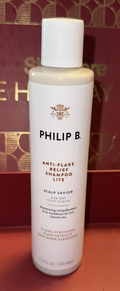 Philip B Anti-Flake Relief Shampoo Lite Scalp Savior 7.4oz Full Size NWOB 4/26 - Image 1 of 1
