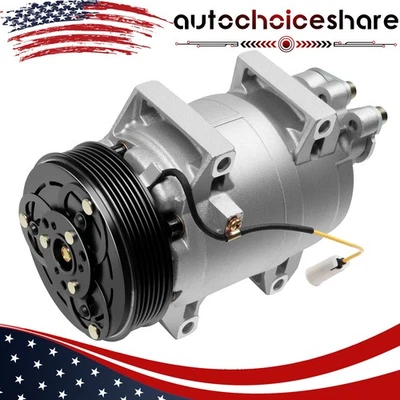 For 2001-2007 Volvo S60 V70 2.3L 2.4 2.5 2004-2006 S80 XC70 2.5L A/C Compressor - Image 1 of 4