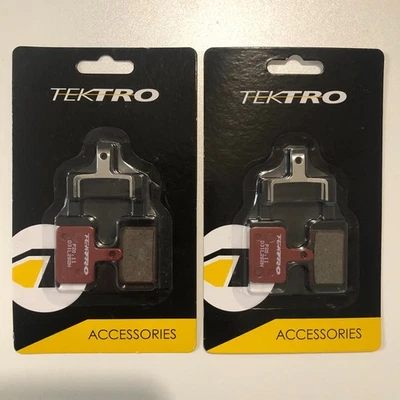 2 Pac TEKTRO P20.11 Disc Brake Pads Metal Ceramic Compound.