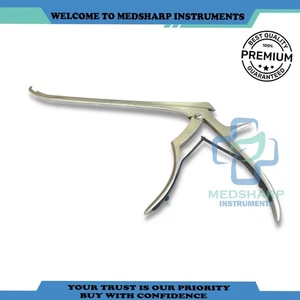 Bayonet Kerrison Rongeur 8", 45° Curved Up 3 mm Surgical Orthopedic Instruments - Picture 1 of 3