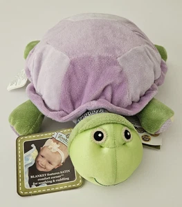Zoobies Blanket Babies Baby Tama the Tortoise Plush Toy + Pillow + Blanket NWT - Picture 1 of 14