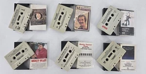 6 Lot Cassette - Country - Kenny Rogers, Dolly Parton, Marty Robbins, Willie - Picture 1 of 8