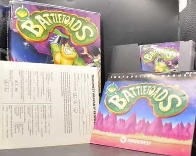 Battletoads (Nintendo NES) [CIB] - Worn Box, Cart & Manual Excellent - Image 1 of 4