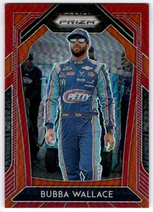 2020 Prizm Racing #15 Bubba Wallace Red Prizm - Picture 1 of 2