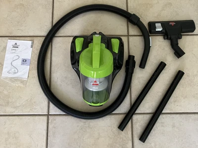 BISSELL Zing 2156 Bagless Canister Vacuum Cleaner. Black/Lime. VERY GOOD. - Image 1 of 4