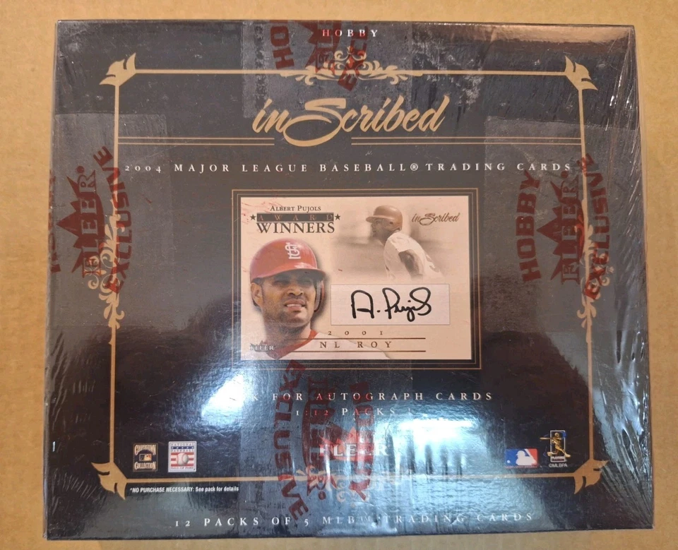 2004 Fleer Inscribed Baseball Sealed Hobby Box  - Image 1 of 1