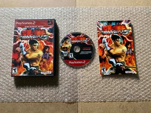 Tekken 5 (Greatest Hits) (PlayStation 2 PS2, 2005) - COMPLETO *PROBADO - Imagen 1 de 6