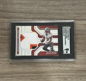 2024 National Treasures Bucky Irving Tremendous Treasures /25 3 Color Patch SGC9 - Picture 1 of 2
