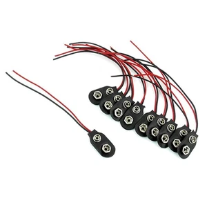 50 Piezas Botón de Batería Cable Conector a Presión Estándar Cable USB 9V Tipo Clip - Imagen 1 de 1