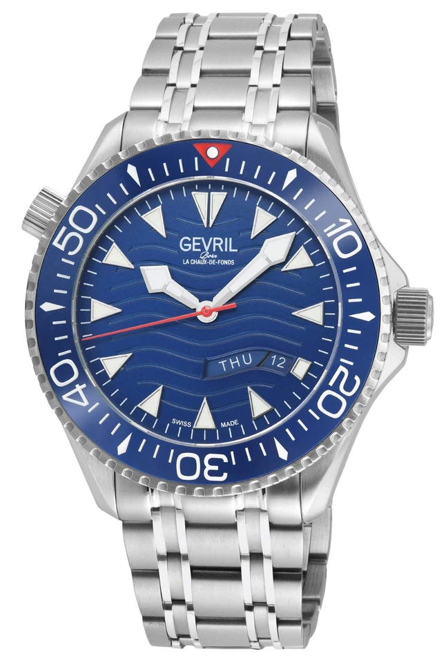 Hudson Yards Swiss Automatic Custom made SW220 - Day/Date display Diver watch, B - Image 1 of 3