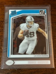 Panini Donruss Clearly Brock Bowers Las Vegas Raiders 2024 clasificación novato #57 - Imagen 1 de 1
