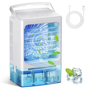 Portable Air Conditioners, 3 Wind Speed with Icy Mist Mode Portable AC Unit, ... - Picture 1 of 7