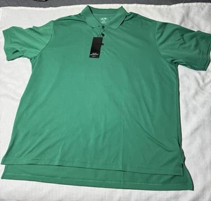 Adidas O'Neal 2015 Masters Mens Polo Shirt Geometric Short Sleeve Size 2XL - Picture 1 of 7