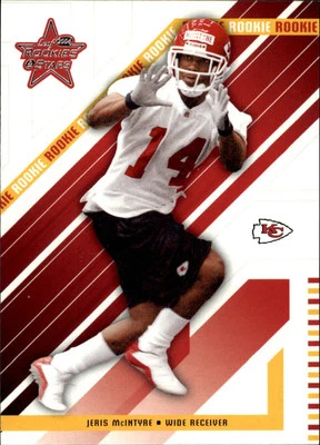 2004 Leaf Rookies and Stars #144 Jeris McIntyre RCCard - Image 1 of 2