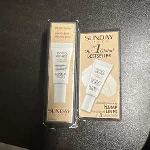 Sunday Riley Good Genes Tratamiento Ácido Láctico Viaje/Tamaño Muestra .17oz 5ml NUEVO - Imagen 1 de 5
