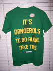 NWT The Legend Of Zelda Shirt Adult Size S It's Dangerous To Go Alone Take This 