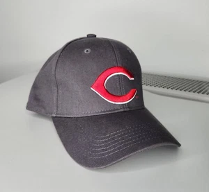 Baseballmütze Cincinnati Reds Melonenkleidung grau mit Cincinnati Kinderaufnäher - Bild 1 von 6