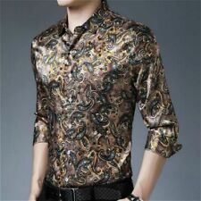 Multicoloured Paisley Casual Shirts & Tops for Men