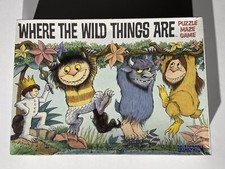 Where The Wild Things Are Puzzle Maze Board Game Briarpatch Maurice Sendak 1999