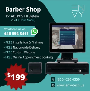15" Touchscreen Kassenkasse Kassensystem für Friseursalons - Bild 1 von 16